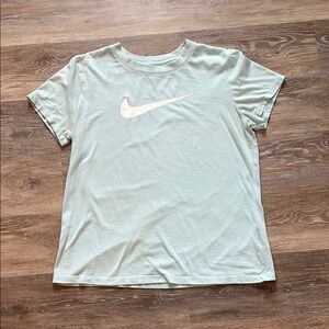 Nike Women's Mint Green T-Shirt
